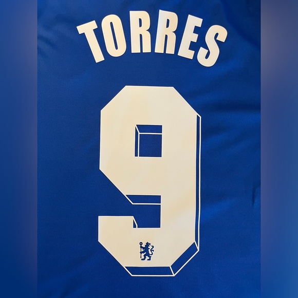 Torres #9 Chelsea 2011 Retro UCL Home Jersey 2012 Final S-XL - Picture 6 of 6